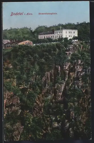 AK Bodetal i. Harz, Hexentanzplatz