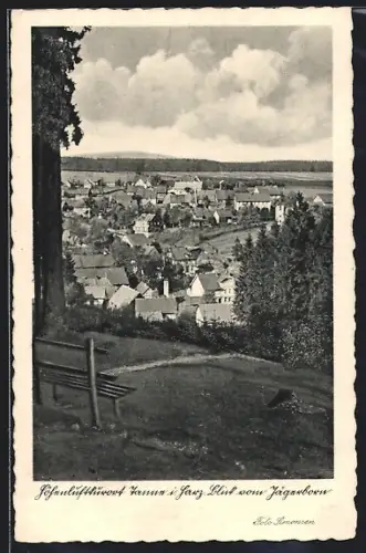 AK Tanne i. Harz, Blick vom Jägerborn