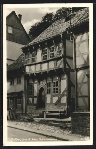 AK Stolberg /Harz, Altes Heimatmuseum