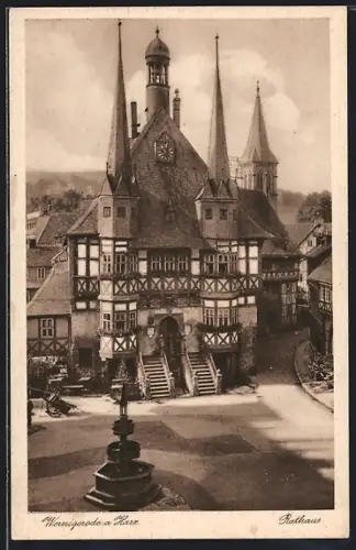 AK Wernigerode a. Harz, Rathaus