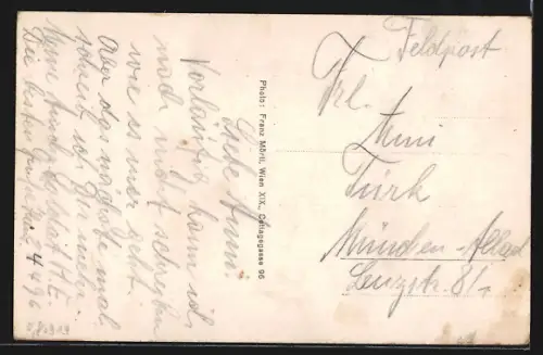 AK Horn /N. D., Totalansicht aus der Vogelschau