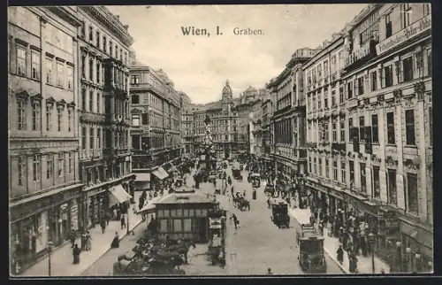 AK Wien, Graben mit Geschäften