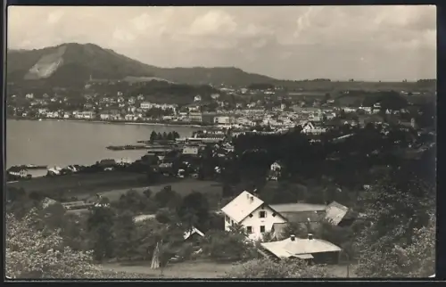 AK Gmunden, Gesamtansicht von Weyer aus