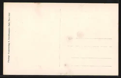 AK Mutters bei Innsbruck, Ortspanorama mit Kirche