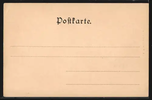 AK Ebensee, Blick über die Dächer hinweg auf den Traunsee hinaus