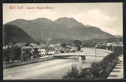 AK Bad Ischl, Kaiserin Elisabeth-Brücke