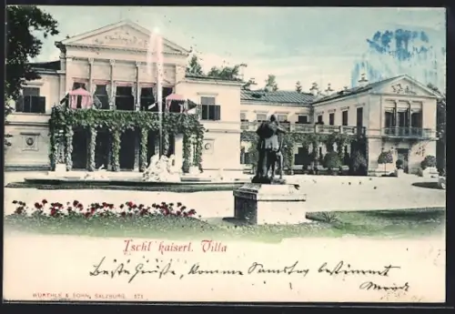 AK Ischl, Kaiserliche Villa