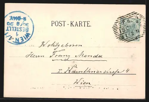 AK Ischl, Kaiserliche Villa