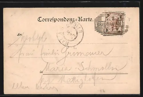 AK Grein /O.-Oe., Ortsansicht am Ufer