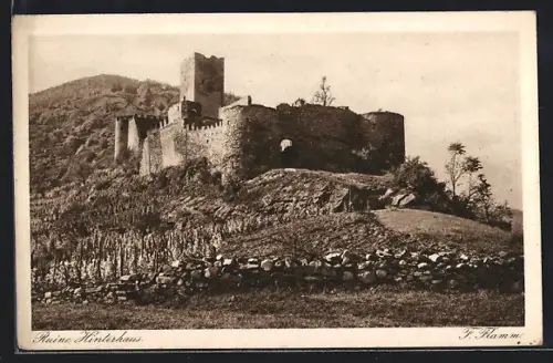 AK Spitz, Hinterhaus, Ruine Hinterhaus