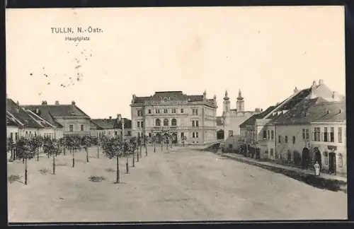 AK Tulln, Hauptplatz mit Fassaden