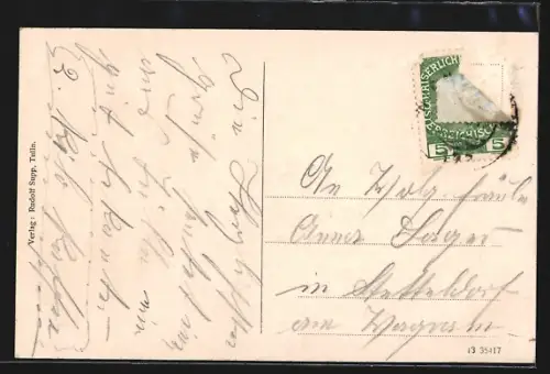 AK Tulln, Hauptplatz mit Fassaden