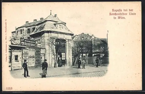 AK Wien, Kapelle bei der Lerchenfelder Linie