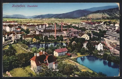 AK Knittelfeld /Obersteier, Ortsansicht aus der Vogelschau