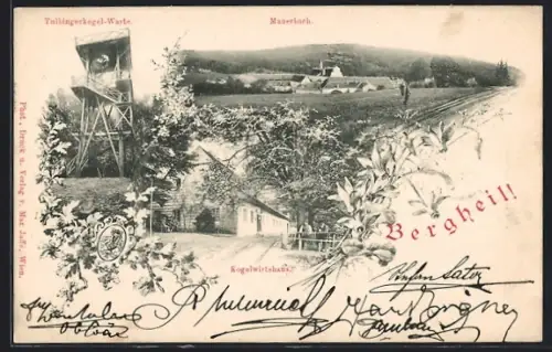 AK Mauerbach, Kogelwirtshaus und Tulbingerkogel-Warte
