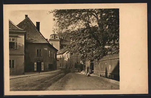 AK Baden bei Wien, Blick in die Frauengasse