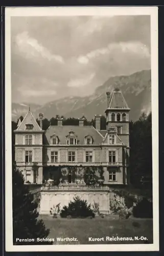 AK Reichenau, Pension Schloss Wartholz