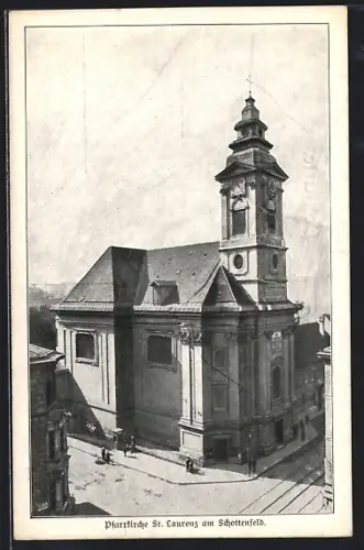 AK Wien I, Pfarrkirche St. Laurenz am Schottenfeld