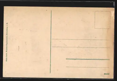 AK Konstanz, Vom Luftschiff des Grafen Zeppelin gesehen