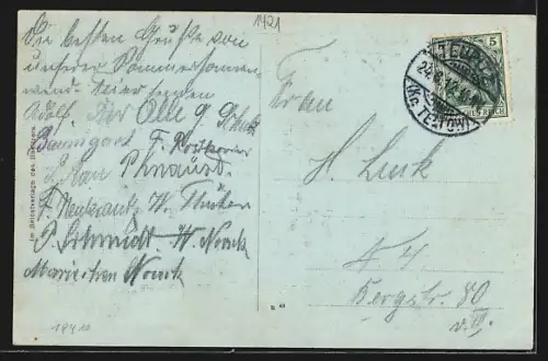 AK Teupitz /Teltow, Tornow`s Idyll, Ruderboote auf dem See