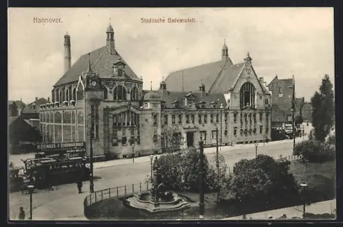 AK Hannover, Städtische Badeanstalt