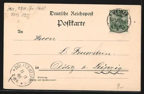 AK Weimar / Thüringen, Residenzschloss