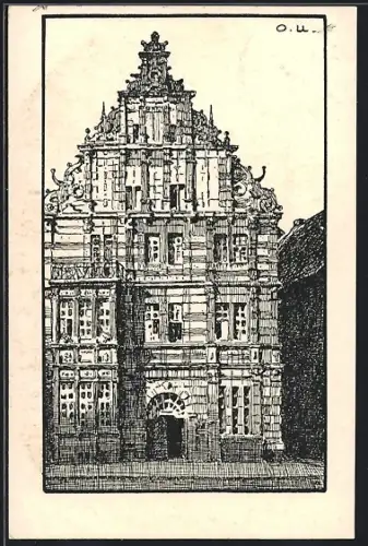 AK Hameln, Rattenfängerhaus