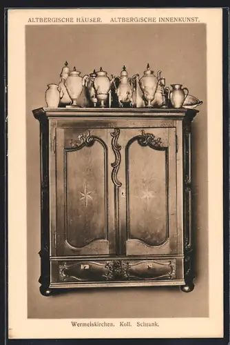 AK Wermelskirchen, Koll. Schrank, altbergische Innenkunst