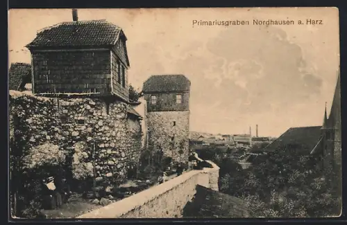 AK Nordhausen a. Harz, Primariusgraben