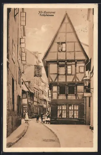 AK Hannover, Potthofstrasse in der Altstadt