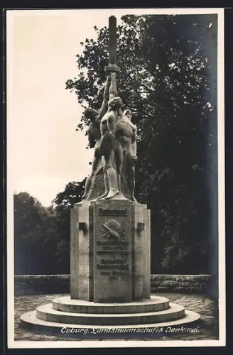AK Coburg, Landsmannschafts Denkmal