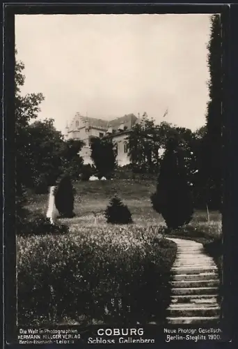 Foto-AK NPG Nr. 1900: Coburg, Schloss Callenberg