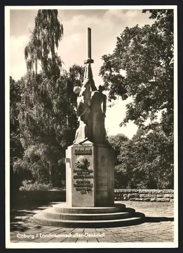 AK Coburg, Landsmannschafter-Denkmal