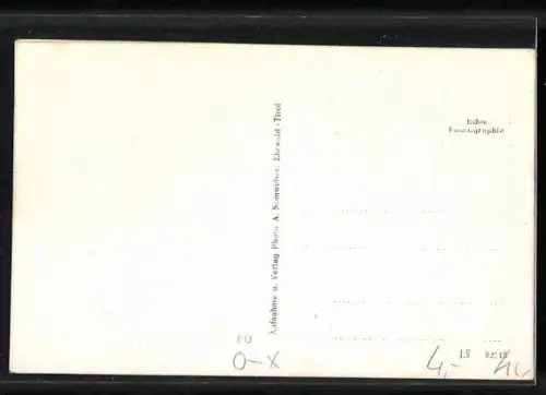 AK Hinterbrühl, Ansicht aus der Vogelschau