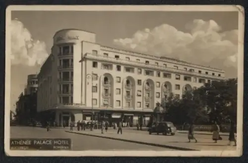 AK Bucuresti, Athénée Palace Hotel