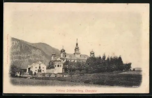 AK Schrattenberg /Obersteier, Schloss Schrattenberg