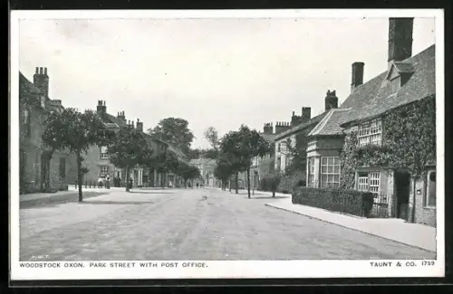 AK Woodstock /Oxon, Park Street with Post Office