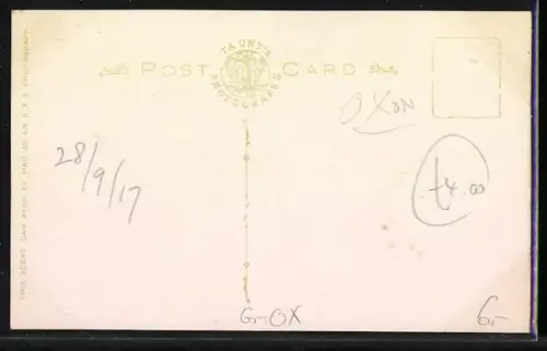 AK Woodstock /Oxon, Park Street with Post Office