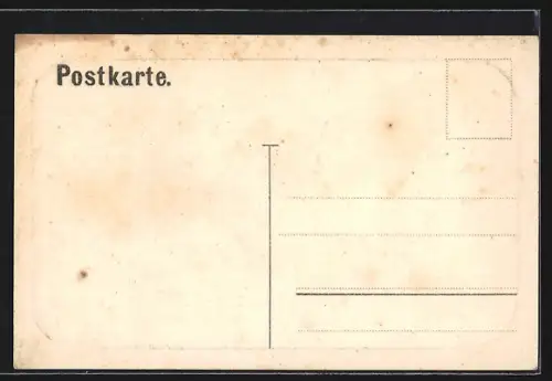 AK Kötschach, Totalansicht, Kirchplatz