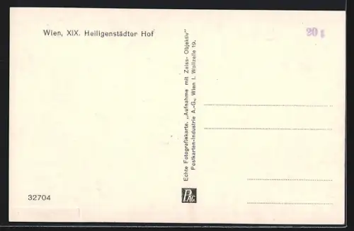AK Wien, Heiligenstädter Hof