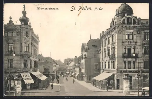 AK St. Pölten, Einblick in Kremserstrasse
