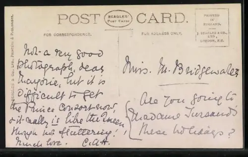 AK Königin Victoria von England & Prinz Consort