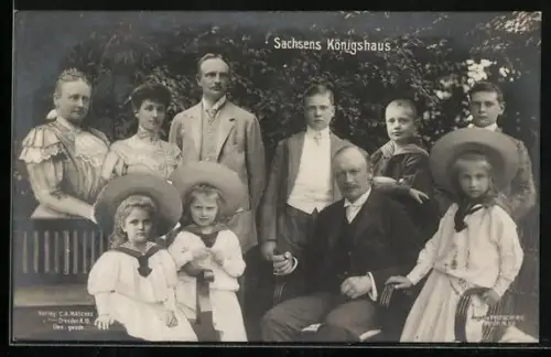 AK Königshaus von Sachsen