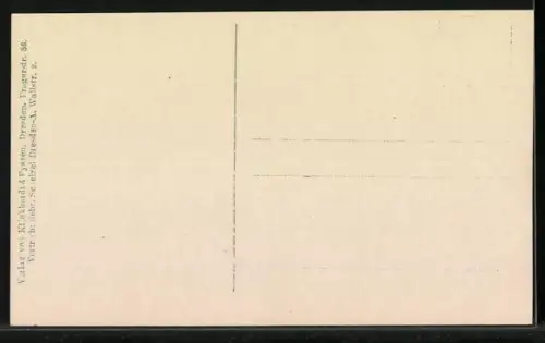 AK König Friedrich August III. von Sachsen im Kreise seiner Familie