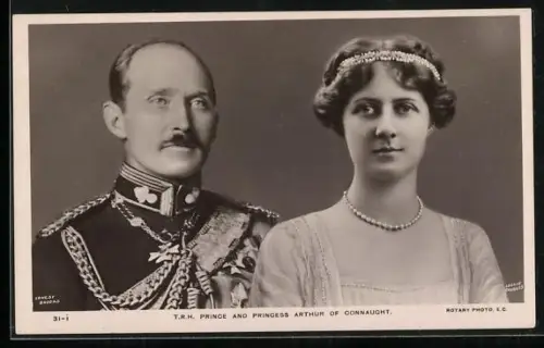 AK Prince and Princess Arthur of Connaught
