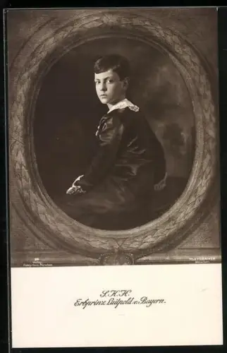 AK Portrait vom Erbprinz Luitpold von Bayern