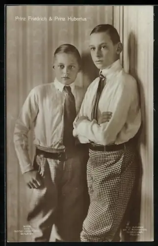 AK Prinz Friedrich Georg & Prinz Hubertus