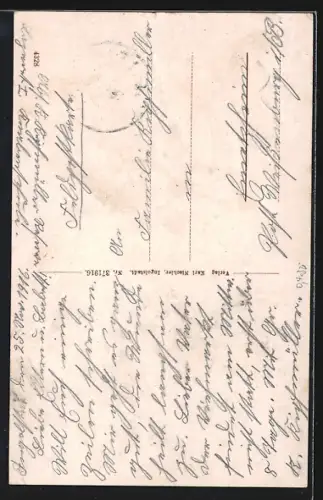 AK Ingolstadt, Liebfrauenkirche, Harderstrasse, Donaubrücke