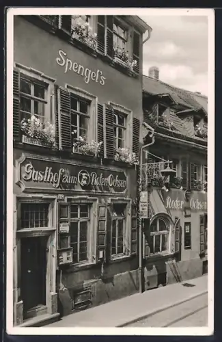 AK Heidelberg / Neckar, Gasthof Zum Roten Ochsen