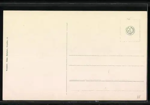 Foto-AK Walter Hahn, Nachfolger: Kgl. Hoh. Prinzen & Prinzessinen d. Kgl. Hauses von Sachsen